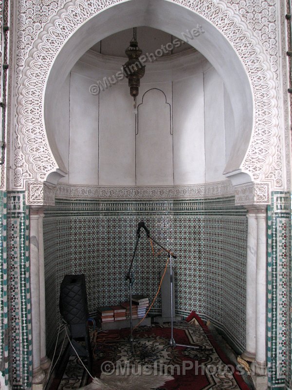 The Mihrab of the Ben Youssef Mosque